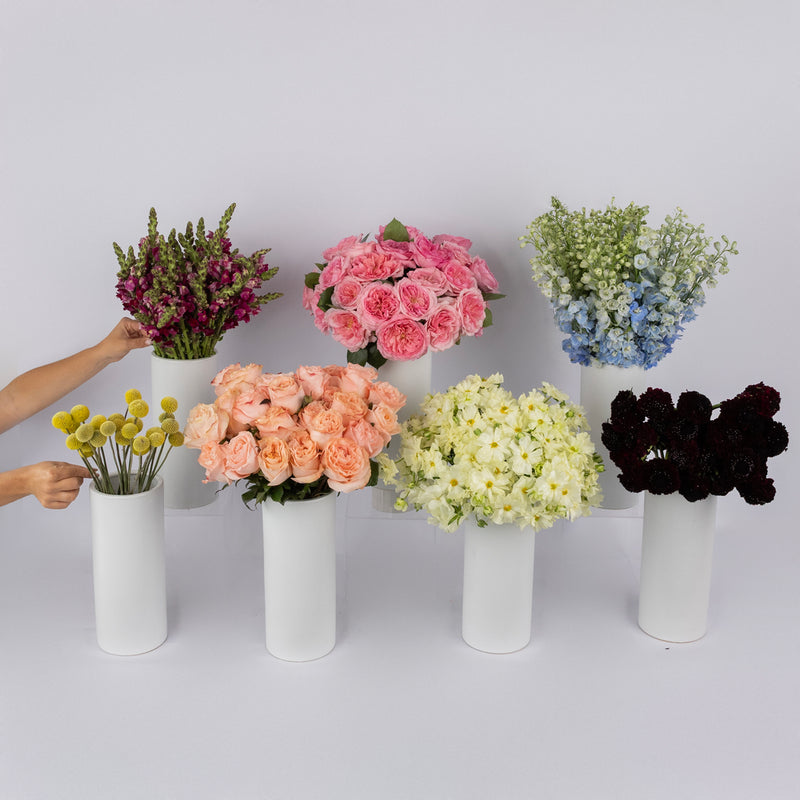Joyful Blooms Bouquet Bar Flower Kit Close Up - Image