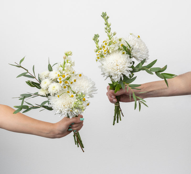 Crazy About You Bouquet Bar Flower Kit Vase - Image