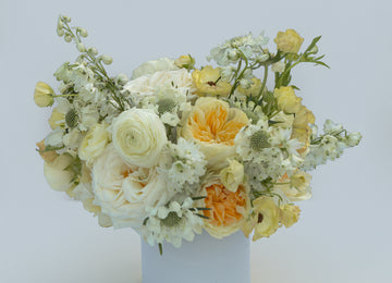 Butter Yellow Bouquet Bar Flower Kit Close Up - Image