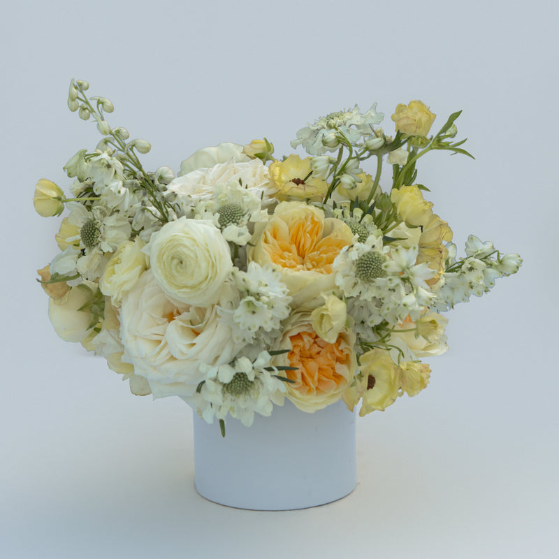 Butter Yellow Diy Flower Kit Close Up - Image