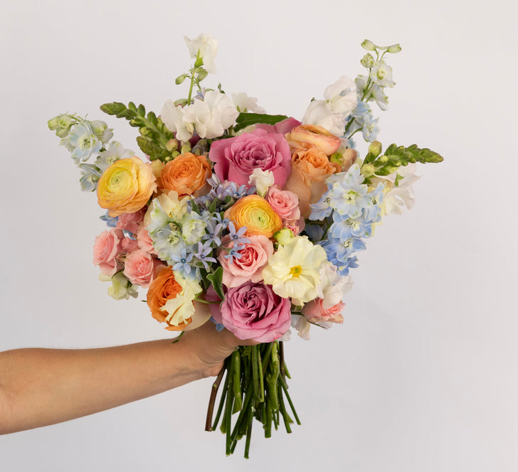 Watercolor Gardens Flower Centerpiece Vase - Image