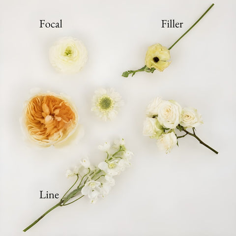 Butter Yellow Bouquet Bar Flower Kit Stem - Image