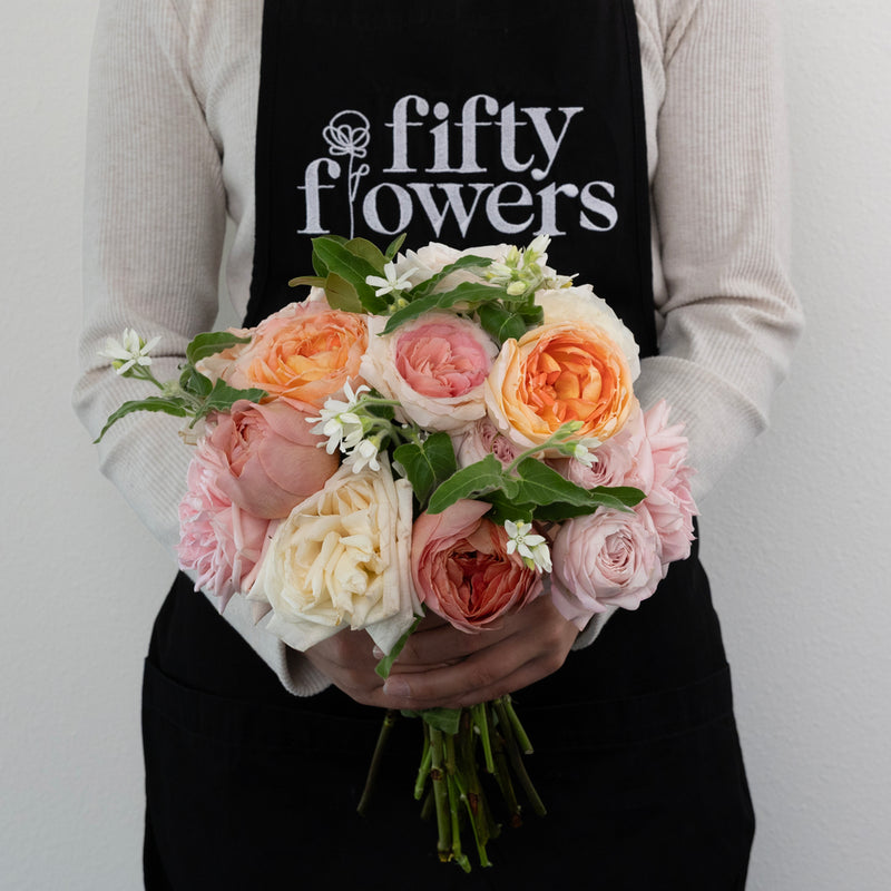 Blushing Garden Flower Centerpiece Other - Image