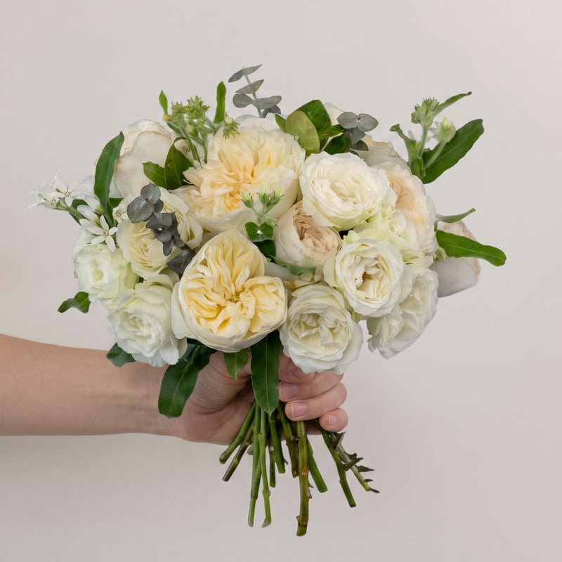 Ivory Garden Luxe Flower Centerpiece Apron - Image