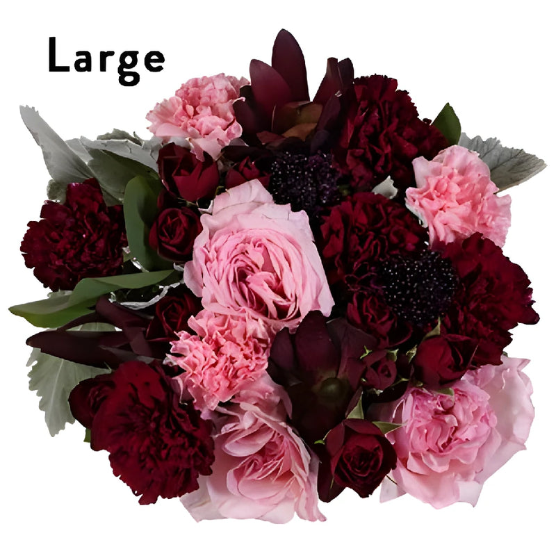 Beautiful Burgundy Flower centerpieces