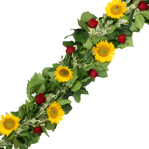 Bush Ivy and Euonymus Greens Garland