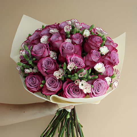 Classic Mauve Flower Centerpieces