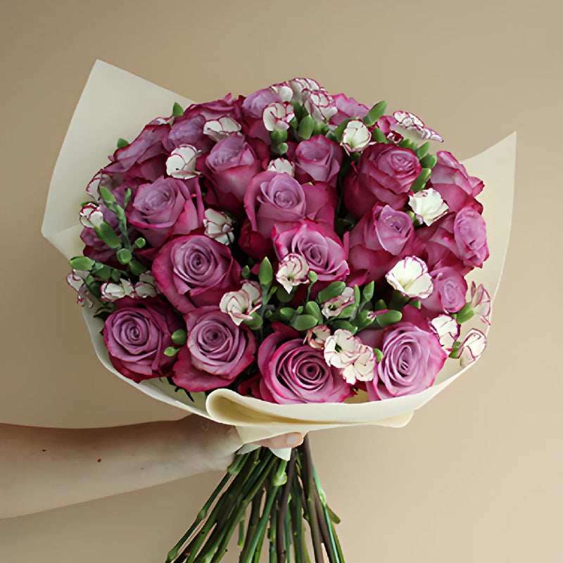 Classic Mauve Flower Centerpieces