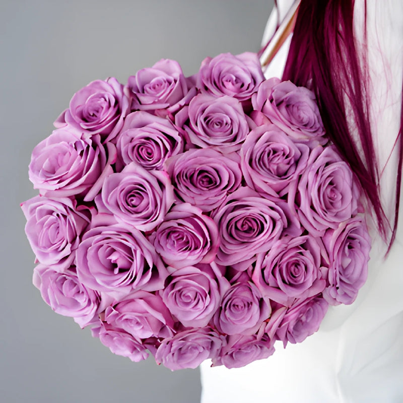 Cool Waters Lavender Rose Bouquet