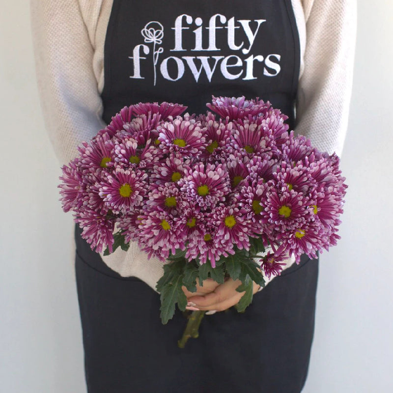 Disco Diva Pom Flower Apron - Image