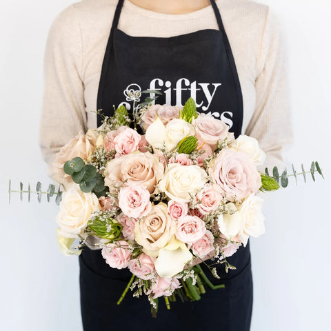Enchanted Diy Flower Kit Apron - Image