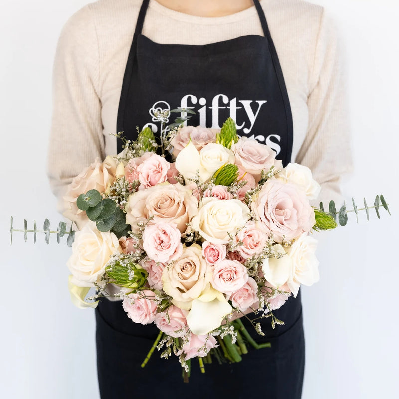 Enchanted Diy Flower Kit Apron - Image