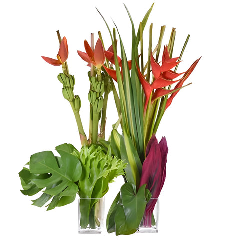 Exotic Tropical DIY Greenery Flower Kit