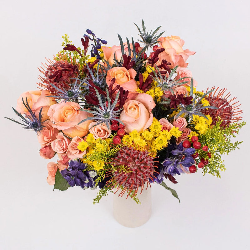 Forged in Fire Centerpiece in a Vase