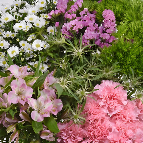Gentle Pinks and Purples DIY Flower Kit