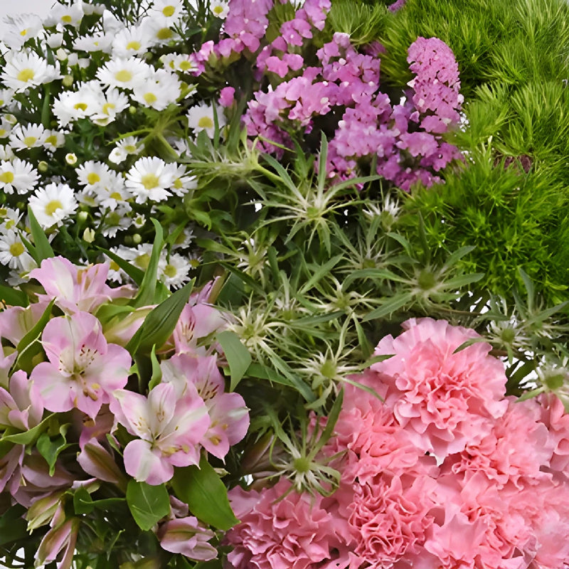 Gentle Pinks and Purples DIY Flower Kit