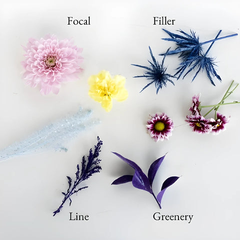 Holographic Purple Flower Bar Close Up - Image