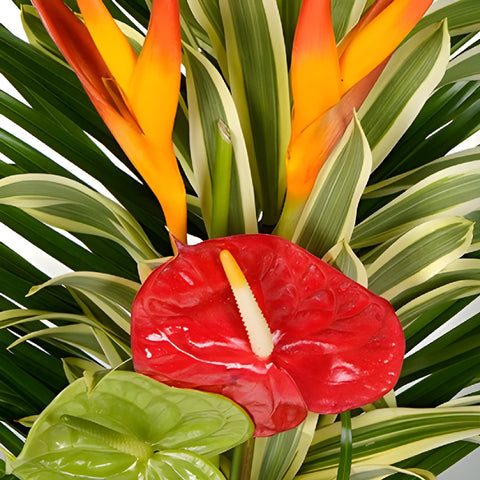 Jungle Hideaway Tropical Centerpiece