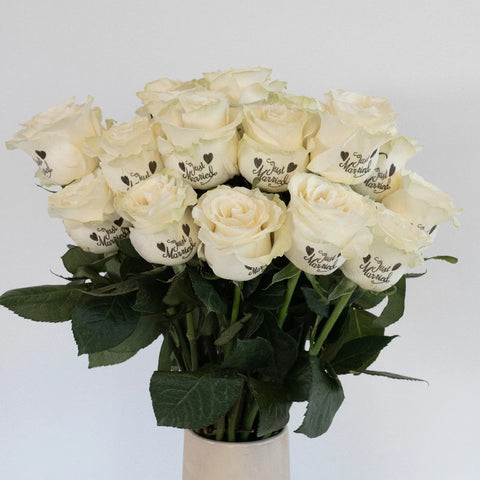 Just Married Vase - Image
