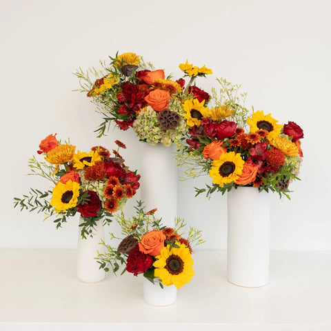 Autumn Dream Flower Centerpiece Hand - Image