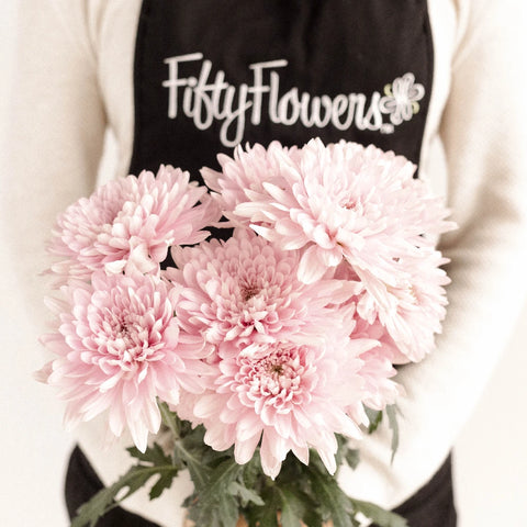 Football Mum Lavender Pink Apron - Image