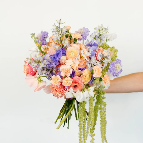 Lavender Sorbet Diy Flower Kit Hand - Image