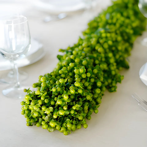 Lime Green Hypericum Berry Garland
