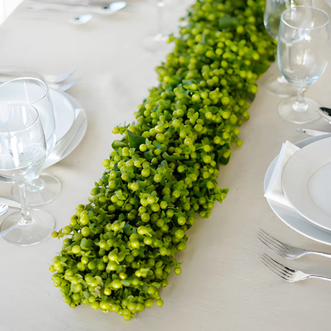 Lime Green Hypericum Berry Garland