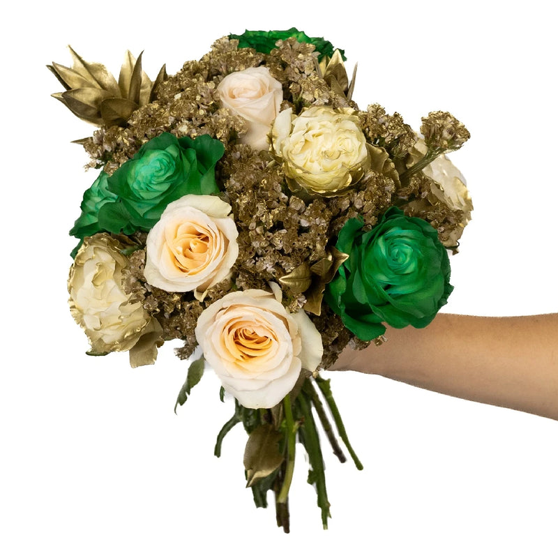 Lucky Charm Flower Centerpiece Vase - Image