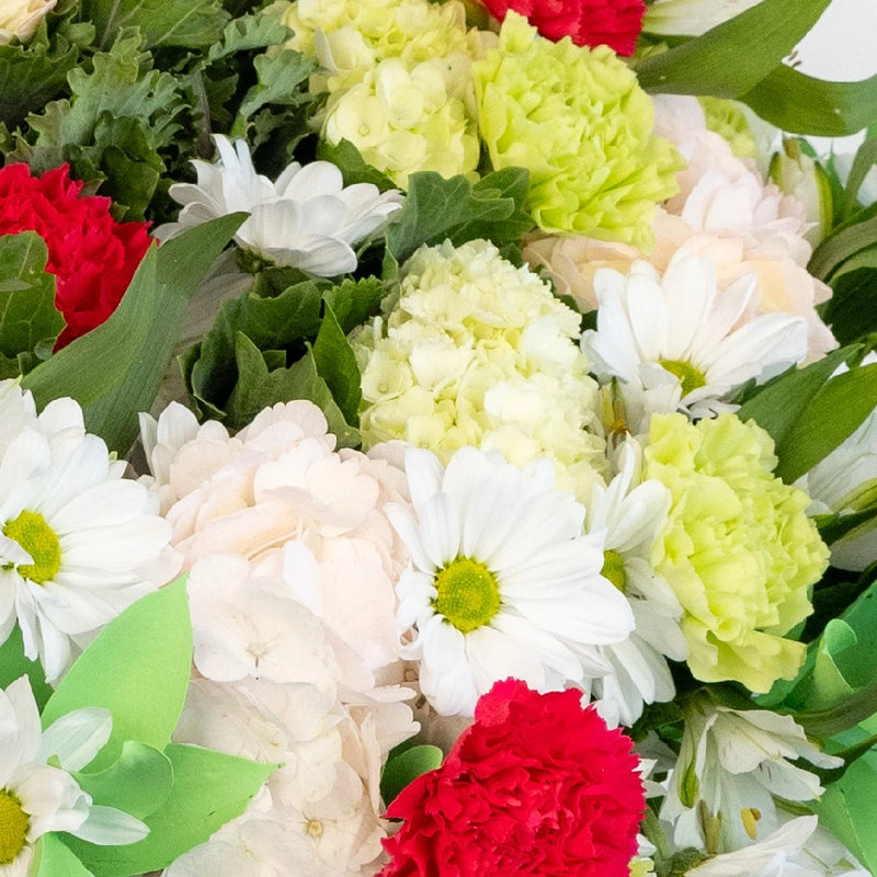 Lucky Pastel Flower Bouquet Hand - Image