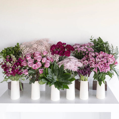 Flower Combo Mauve Purple Diy Pack Recipe - Image