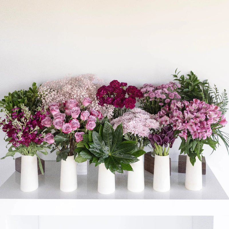 Flower Combo Mauve Purple Diy Pack Recipe - Image