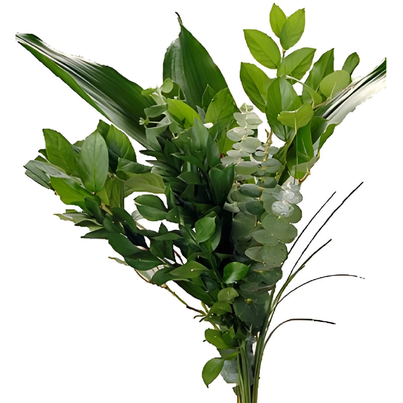 Mixed Green Fresh Greenery Centerpieces
