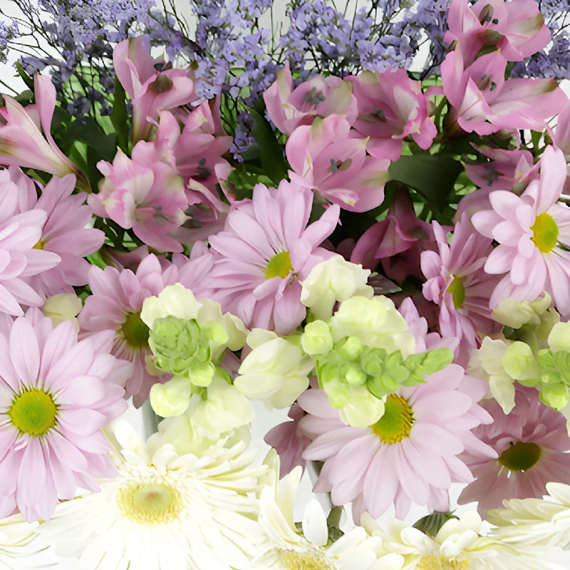 Monochromatic Lavender Combo DIY Flower Kit Up Close