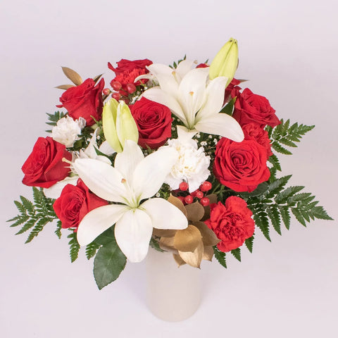 Be Merry Red Rose Bouquet