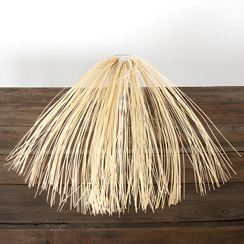 Dried straw palm DIY wedding flowers