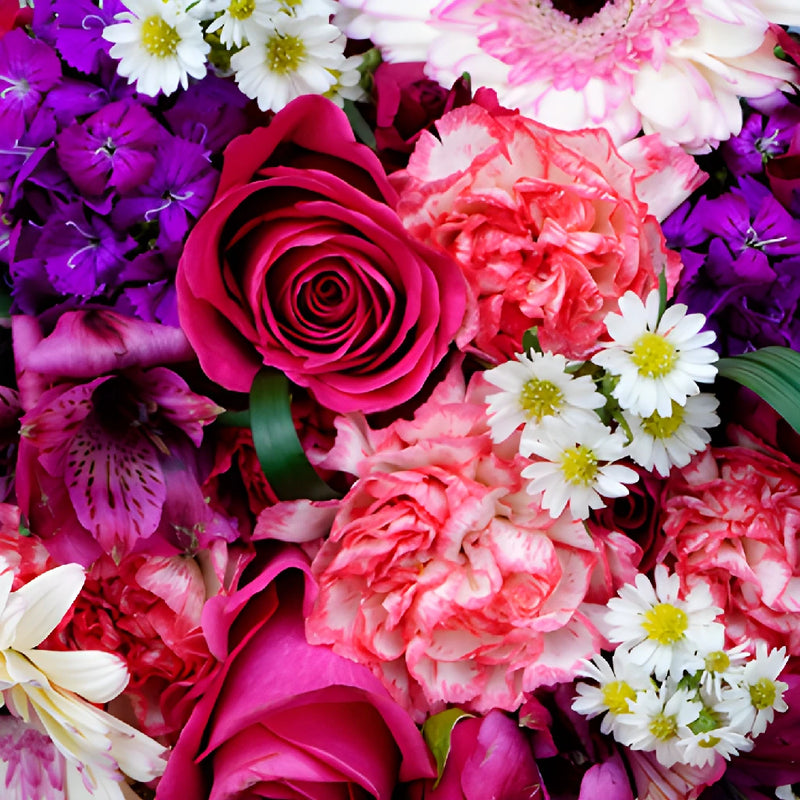Berries and Cream Flower Centerpieces