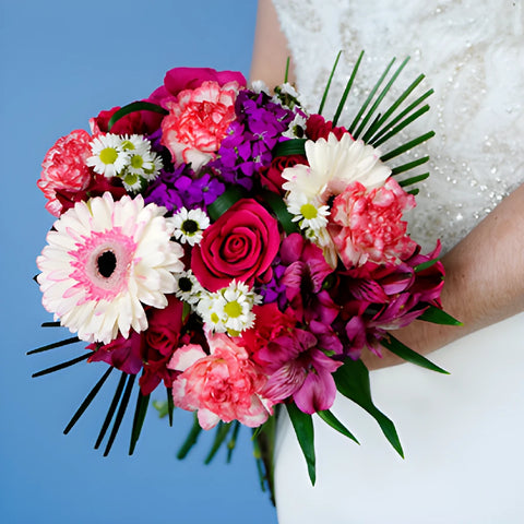 Berries and Cream Flower Centerpieces