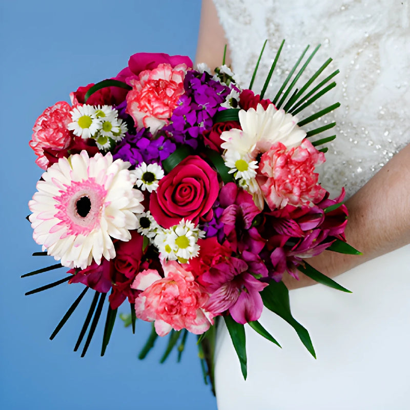 Berries and Cream Flower Centerpieces