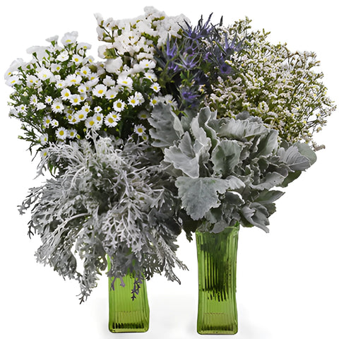 Papier Mache Textured Filler Wholesale DIY Flower Kit In a Hand