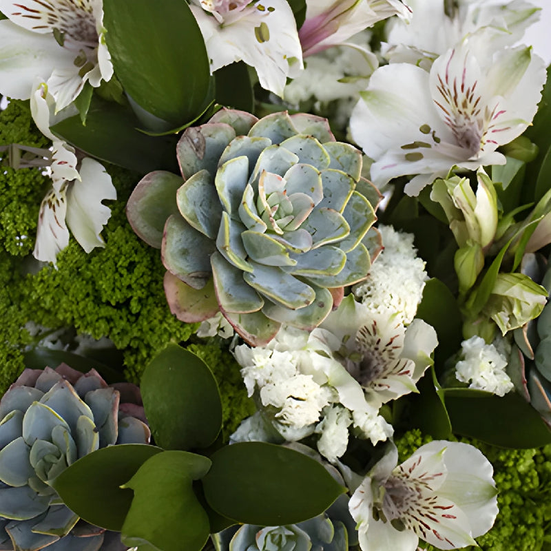 Party Perfect Green Flower Centerpieces