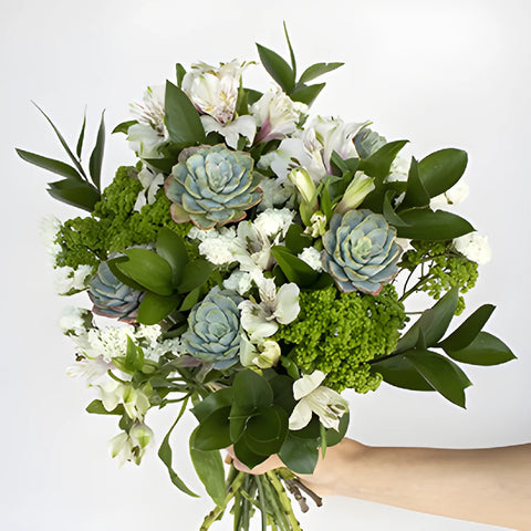 Party Perfect Green Flower Centerpieces