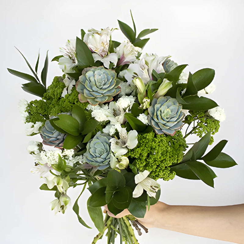 Party Perfect Green Flower Centerpieces