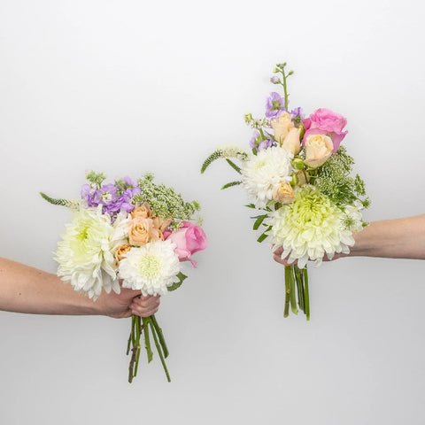 Ethereal Gardens Bouquet Bar Flower Kit Hand - Image