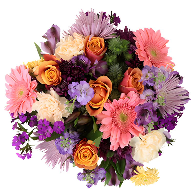 Pastel of The Ball Flower Centerpieces