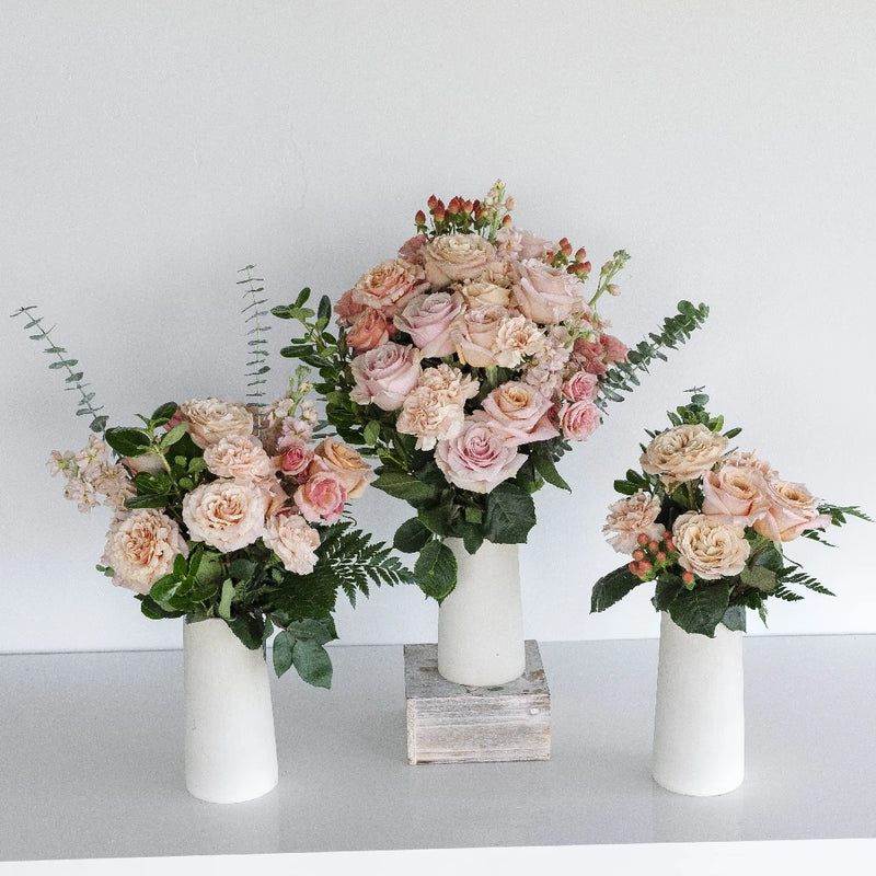 Perfectly Peach Rustic Centerpiece Apron - Image