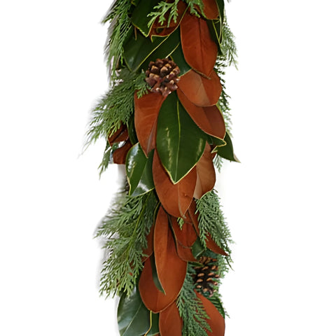 Pinecone Medley Holiday Garland