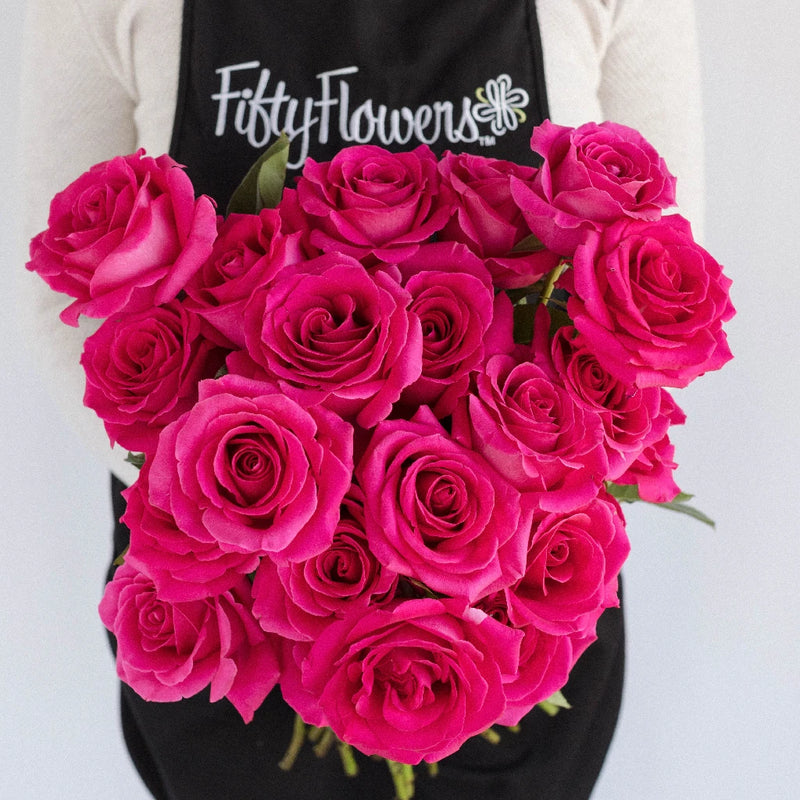 Pink Floyd Rockstar Rose Apron - Image