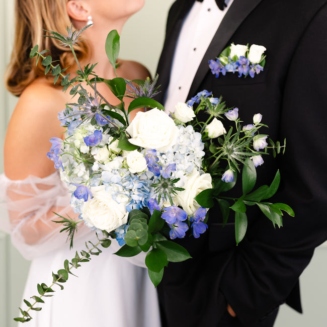 Hydrangea Hues Styled Wedding