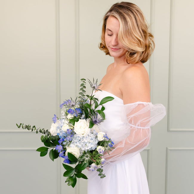 Hydrangea Hues Styled Wedding